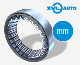 Single row tapered roller bearings without inner ring metric measures
