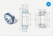 Tapered roller bearings metric measures